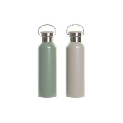 BOTELLA INOX 7X7X25 500ML DOBLE PARED 2 SURT