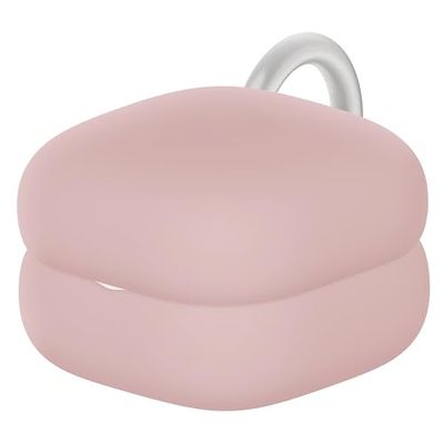 Sony Housse de boitier LinkBuds Fit - Anneau Facile à Clipser, personnalisez Vos écouteurs, Uniquement pour LinkBuds Fit - Rose cendré