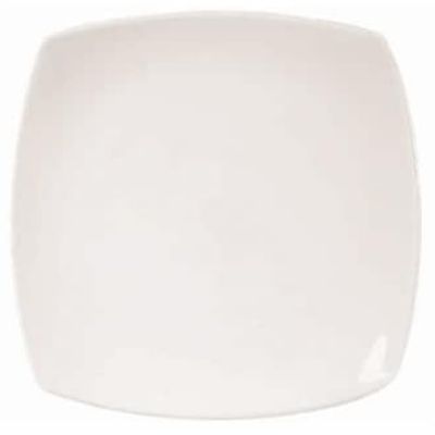 Royal Porcelain CG080 Kana Square Plate, Diameter: 190 mm, 7.5" (Pack of 12)