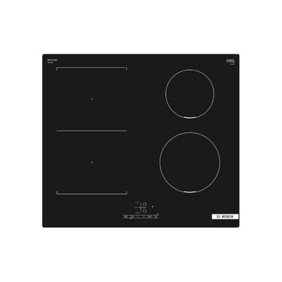 Bosch PVS611BB6E Serie 4 - Mesa de inducción - 60 cm - Potencia 6900 W - Negro
