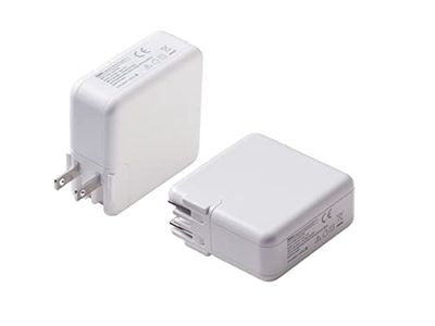 SUNNY SYS1621 Switching 30 W USB-C wandlader, verwisselbare stopcontacten, wit, compatibel met Apple-producten