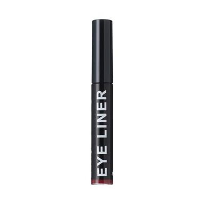 Red liquid eye liner. Stong colour liquid eye liner with a fine brush applicator.