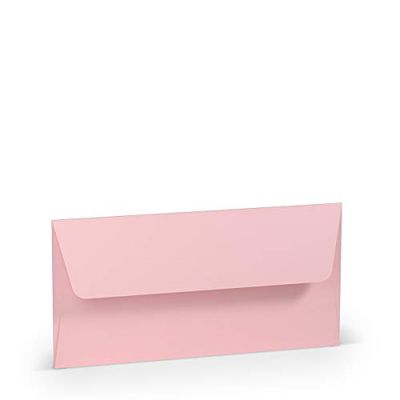Paperado DL - Busta foderata in tessuto, confezione da 5, colore: oro