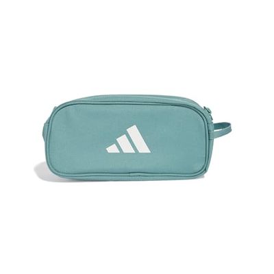 adidas Uniseks-Kind PENCIL CASE 2, Powder Teal/White, One size