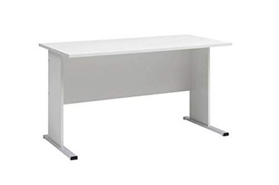 Möbelpartner Milo Bureau, lichtgrijs, ca. 140,0 x 65,0 x 74,2 cm