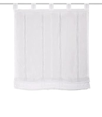 HOME FASHION 79609 ALNUR - Estor (140 x 100 cm), diseño de Rayas, Color Blanco