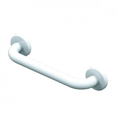 AKW INTERNATIONAL FEST0493 Barre d'appui Droite AKW Acier Inoxydable époxy Blanc-600 mm-01242WH