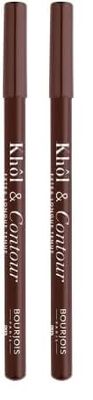 Bourjois Khol & Contour Lápiz de ojos Tono 5 Choco-lacté - 1.2 gr (Paquete de 2)