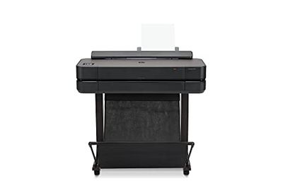 Impresora Plotter de Gran Formato HP DesignJet T650, de 24 pulgadas, hasta A1, Impresión Móvil, Wi-Fi, Gigabit Ethernet, USB 2.0 de alta velocidad, Garantía de 2 años (5HB08A)