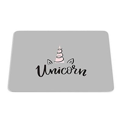 Bonamaison, Alfombrilla Rectangular para ratón con Estampado Digital, Base Antideslizante, para Oficina y hogar, tamaño: 22 x 18 cm
