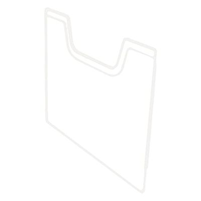 Exacompta - Réf. 64558D - 1 plaque de recouvrement A4 orientation verticale - Extensible à volonté - Capacité maximale par case de 26 mm - Dimensions : 6 x 23,9 x 23,2 cm - Cristal
