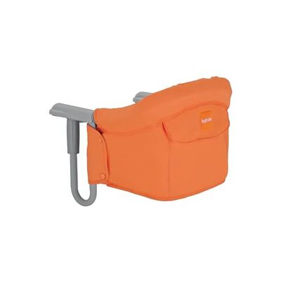 Inglesina AY90G5CRE tafelstoel geschikt voor bijna alle tafels uw kind kan met u normaal aan tafel zitten. oranje