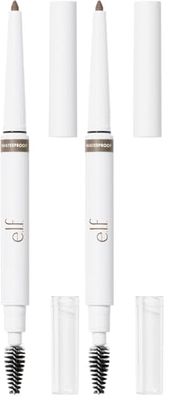 e.l.f. Instant Lift Waterproof Brow Pencil, Long-Lasting Eyebrow Pencil For Grooming & Shaping Brows, Vegan & Cruelty-Free, Blonde (Pack of 2)
