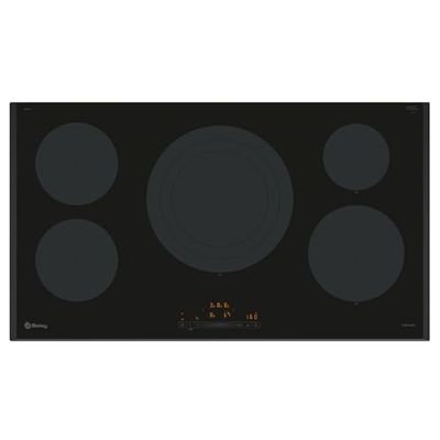 Balay - Placa de Inducción, 90 cm De ancho, 5 Zonas, 11 Niveles, Zona 32 cm, Negro, 3EB997LH
