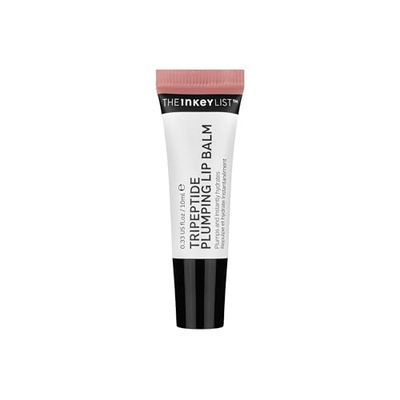 The Inkey List Tripeptide Plumping Lip Balm 10ml | Clinically Proven Plumping Tinted Lip Care | Hydrates Dry Cracked Lips | Vegan & Cruelty Free | Mocha Tin