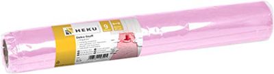 HEKU 30342-04-Cinta decorativa de organza (9 m x 37 cm), color rosa, 9m x 37cm