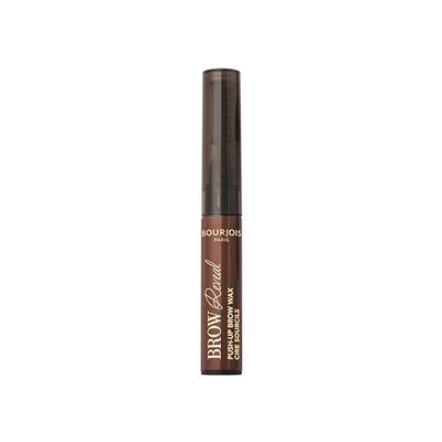 Bourjois Brow Reveal Push-Up Cera per sopracciglia, 03 Medium Brown, a lunga tenuta per sopracciglia più piene e modellate, texture morbida, applicatore 3 in 1 effetto laminazione, tenuta 24 ore