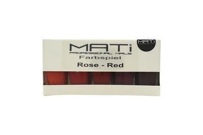 Mati 5 X Rose - Red Nail Polish 5ml