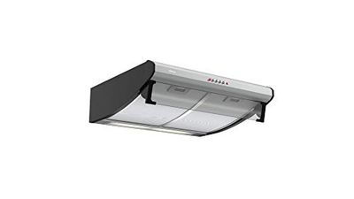 TEKA Campânula extrator integrada 60 cm, 2 motores, 3 velocidades, iluminação LED, recirculação ou saída exterior, C 6420