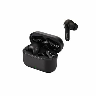 Panasonic RZ-B310WDE-K Auricolari Wireless con Cancellazione del Rumore, Bluetooth 5.3, Auricolari In-Ear, Cuffie con Microfono Integrato, XBS, 16 Ore di Riproduzione Con Custodia di Ricarica, Nero