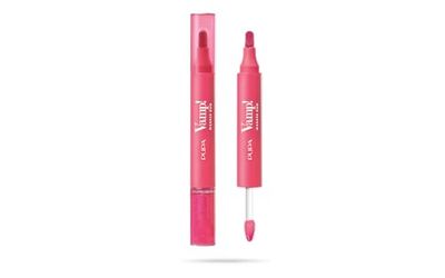 Pupa Rossetto + Gloss Labbra Vamp! Marker Duo, con Acido Ialuronico - 3 in 1 Definisce, Colora e Riempie, Contouring Labbra - Disponibile in 9 Varianti Colore (006 Dragon Fruit)