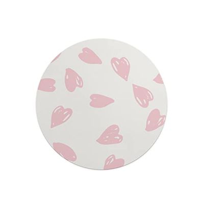 Questo Casa, Round Digital Printed Mouse Pad, Non-Slip Base, for Office and Home, Diameter:22cm