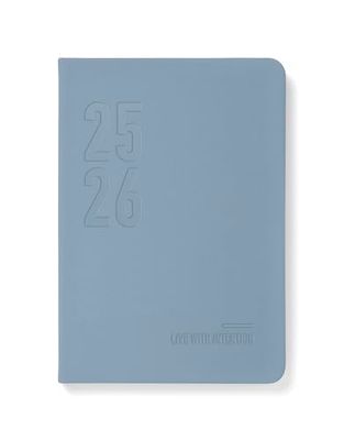 Letts of London Conscious A5 Academic 2025/2026 week to view diary - Ocean 26-031826