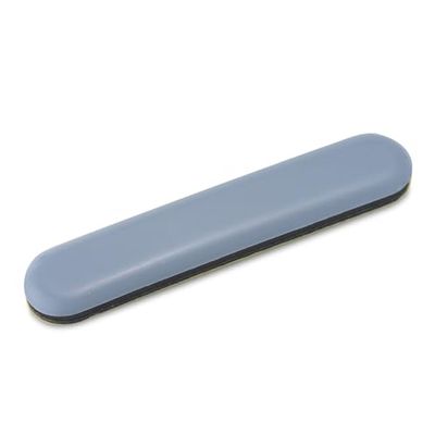 Zarivy Slider adhésif pour Meubles 75 x 16 mm, Couleur Gris, idéal pour déplacer et protéger des Surfaces sans Rayures.
