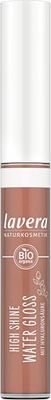 lavera High Shine Water Gloss -Cocoa 01 - Couleur intense & ; Brillance - Texture légère comme une plume - Jusqu'à 6 heures de tenue - vegan - Naturkosmetik (1x 5,5 g)