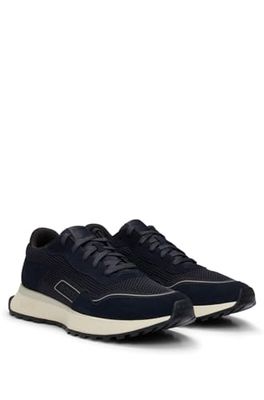 BOSS Jonah_Runn_knsd, Corsa Uomo, Dark Blue401, 48 EU