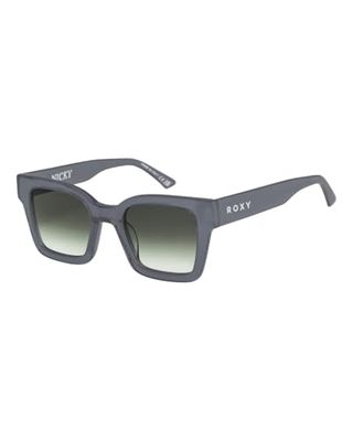 Roxy Nicky Zonnebril voor dames, Kristal Grijs/Groen Grad, one size