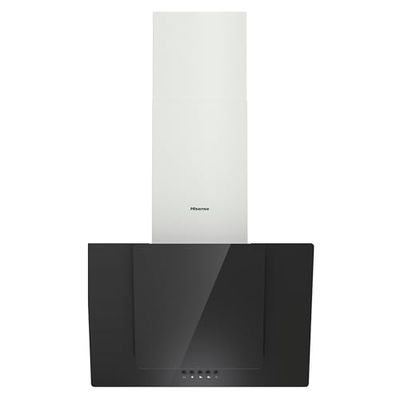 Hisense CH6IN6BXBG - Campana Decorativa 60 cm, Capacidad de Succión de 650 m³/h, Iluminación LED, Filtro de aluminio de Fácil Mantenimiento