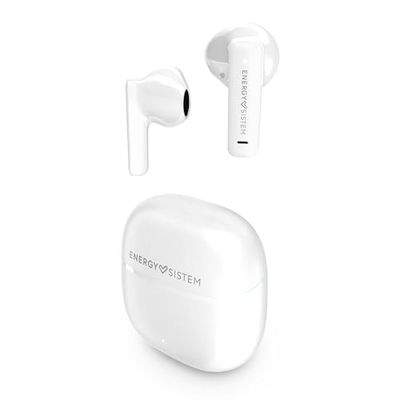 Energy Sistem StreetMusic True Wireless słuchawki douszne z recyklingu, 20 godzin baterii, kompaktowa konstrukcja, sterownik 13 mm, mikrofon, Voice Assistant)