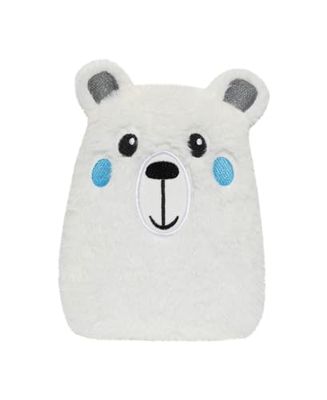 Bouillotte doudou Ours 2 en 1● Peluche plate toute douce bébé & enfant ● Action chaud et froid ● Bouillotte sèche micro-ondes ● Perles de céramique ● Convient à tous les âges ● Plic