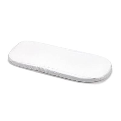Cambrass - Lençol-capa Tencel, impermeável e ajustável, lençol de baixo protetor, respirável, fibras hipoalergénicas, máximo conforto com termorregulação, moisés 35 x 80 x 7 cm branco