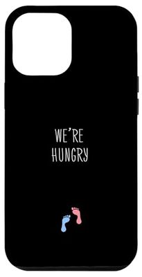We're Hungry Pregnancy Cute Announcement Mother Baby Love Case for iPhone 12 Pro Max