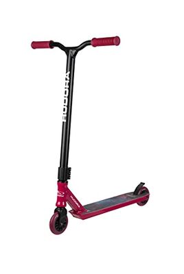 HUDORA Patinete de Acrobacias XQ-13.1 para Skatepark – Robusto Freestyle Roller con Manillar de 360°, rodamientos ABEC 9 y Freno de Acero – Patinete de Acrobacias para Principiantes y experimentados