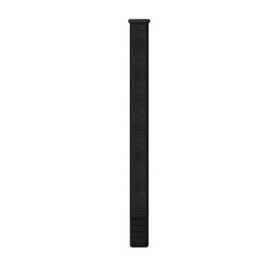 Garmin UltraFit 2 Fenix/Epix horlogeband, Nylon band, 22mm, Zwart