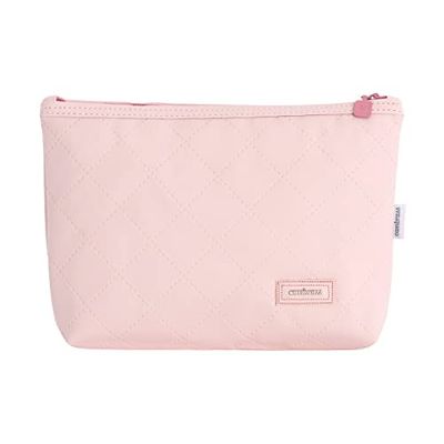 Cambrass Baby Toiletry Bag - Baby Toiletry Bag with Zipper - Toiletry Organizer Bag - Sweet Pink 6 x 28 x 20 cm