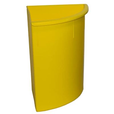 OFITURIA® Wyjmowany pojemnik na kosz PVC o wysokiej wytrzymałości 3 litry żółty kolor
