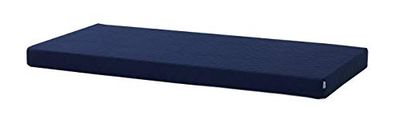 Hoppekids Patriot - Materasso in schiuma convenzionale, 200 x 90 x 12 cm, colore: Blu