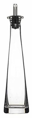 KitchenCraft ICOILVIN200 World of Flavours vinäger/olivolja flaska med pyramiddesign, glas, 200 ml