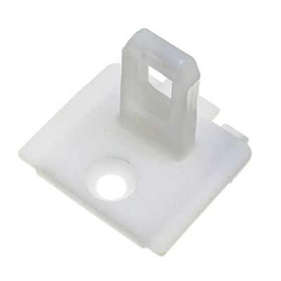 Paxanpax PLD1860 White Plastic Door Catch Compatible for Hoover Candy, CC, GOC, GODC, GODV, COV; Hoover HHKR, HNC, HNV, VHC, VHV Series