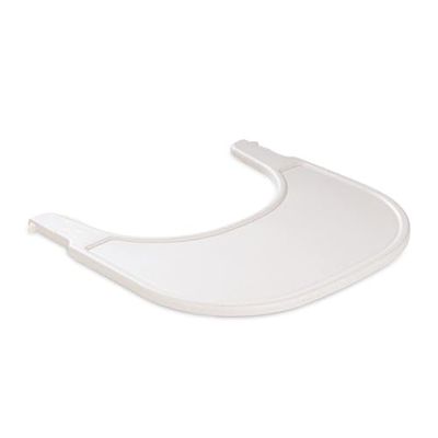hauck Dienblad voor kinderstoel, evolutionair alpha plus of Beta Plus, dienblad voor kinderstoel hauck van gerecycled kunststof, GRS, één klik zonder gereedschap, beige