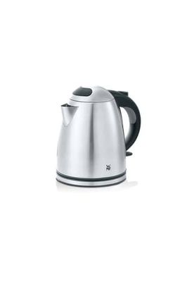 WMF Stelio - Hervidor, 2400 W, 1.7 litros, Acero Inoxidable de cromargan, mango de goma antideslizante, indicador nivel de el agua exterior iluminado