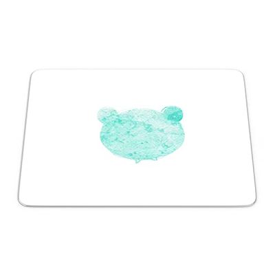 Questo Casa Pop Art Style 2 pièces Sets de Table Anti Moisissure Séchage Rapide Résistant aux Taches Lavables en Machine% 100 Polyester Sets de Table (32cm x 42cm)