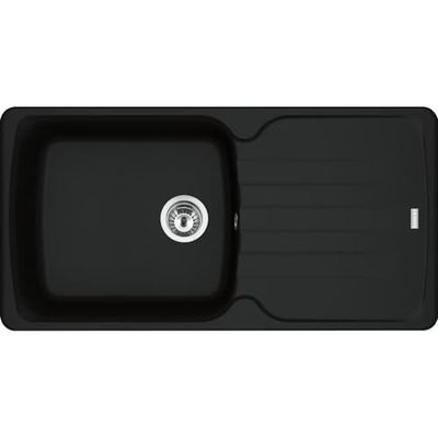 Franke 114.0676.241 Fregadero, Negro Mate