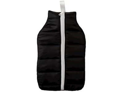 H&H Bolsa de Agua Caliente plumón Negro, 2 l, 2 Lt