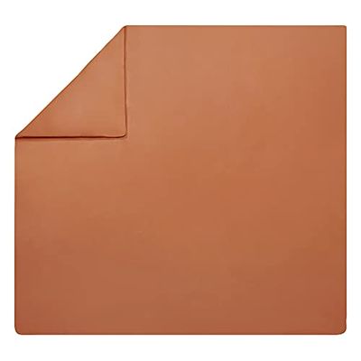 ESSIX Royal Line - Funda de edredón (algodón, 140 x 200 cm), diseño de Ardilla, Color Naranja