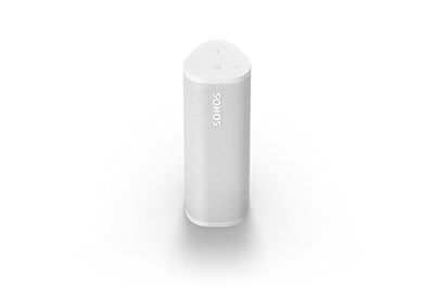 Sonos Roam 2 | Lichtgewicht draagbare waterproof speaker met bluetooth, wifi, 10 uur batterijduur en stembediening voor binnen en buitenshuis - Wit